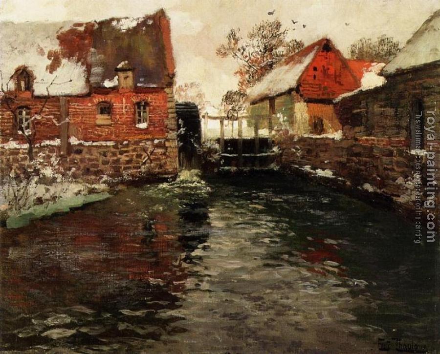 Frits Thaulow : The Mill